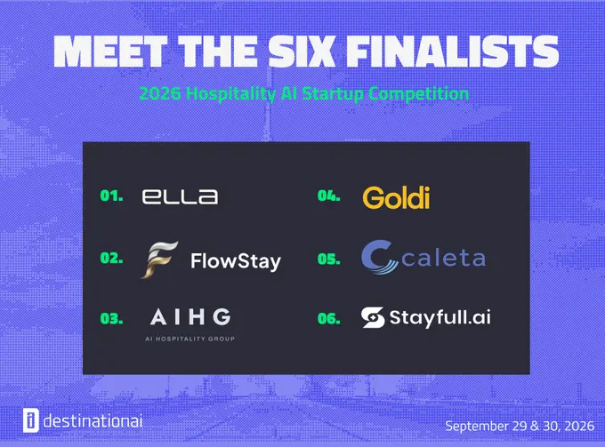 Destination AI: Hospitality AI Startups to Watch