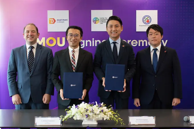 Dusit Thani College signs MOU to become Thailand