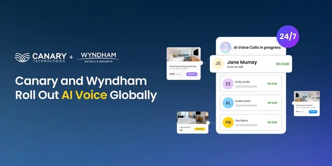 Canary and Wyndham Roll Out AI Voice Globally