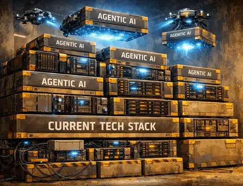 How agentic AI will self-assemble the enterprise stack