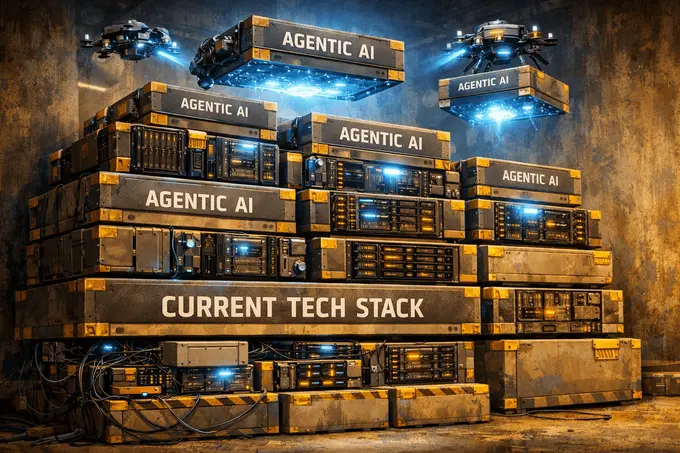 How agentic AI will self-assemble the enterprise stack