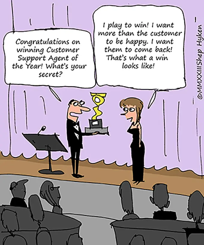 Playing to Win in Customer Service