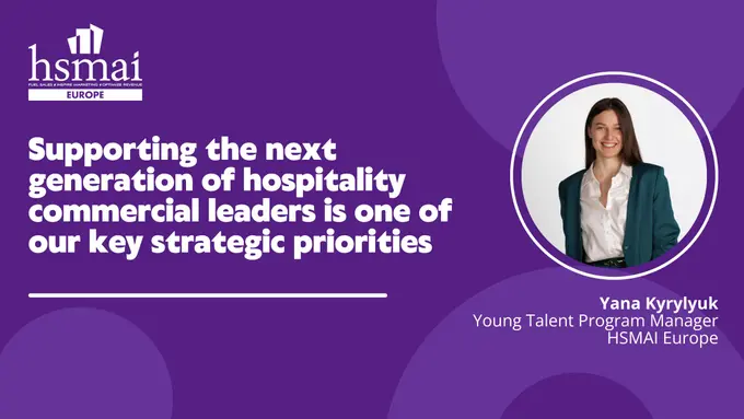 Supporting the next generation of hospitality commercial leaders is one of our key strategic priorities