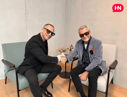 Simone Puorto and Adam Tihany (right)