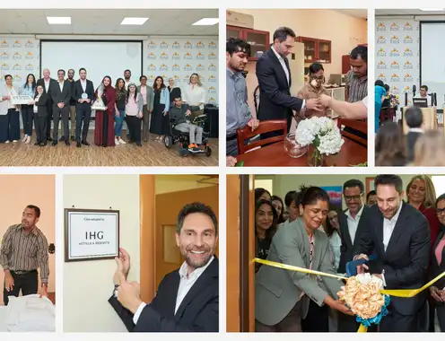 IHG Hotels & Resorts Adopts a Classroom at Al Noor Training Centre to Provide Vital Sponsorship for Employment Programme