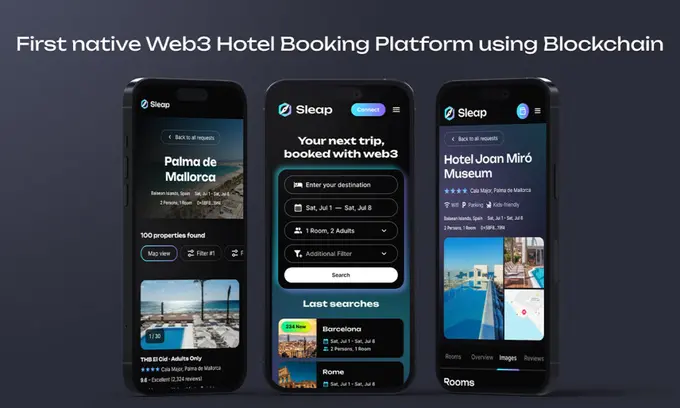 Introducing Sleap.io: The First Web3 Hotel Booking Platform