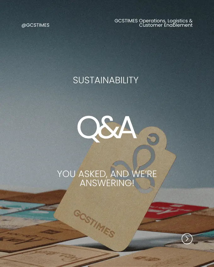 Sustainability Q&A | Final Part: GCSTIMES Operations, Logistics & Customer Enablement
