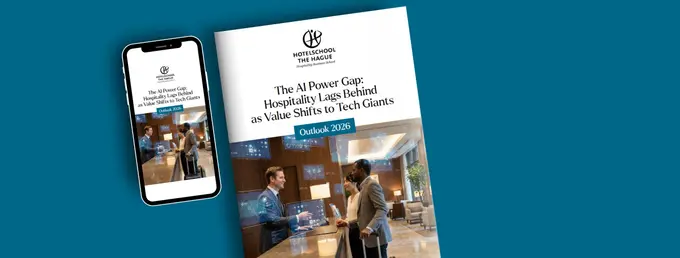 Hospitality sector risks losing control over guests to Tech Giants: Hotelschool The Hague sounds alarm over ‘AI Power Gap’