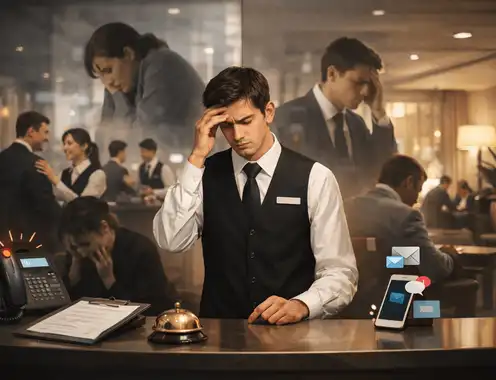 Under Pressure: How Hotel Stressors Shape Employees’ Mental Health