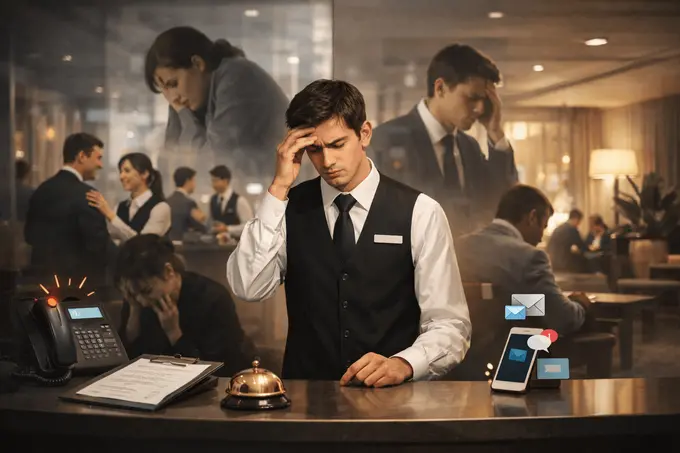 Under Pressure: How Hotel Stressors Shape Employees’ Mental Health