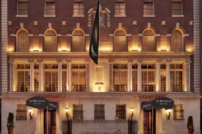 An exterior rendering of the new Wolseley Hotel in New York (Minor Hotels)