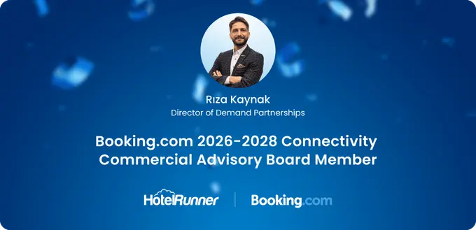 HotelRunner Reappointed to Booking.com’s Connectivity Commercial Advisory Board for the 2026-2028 Term