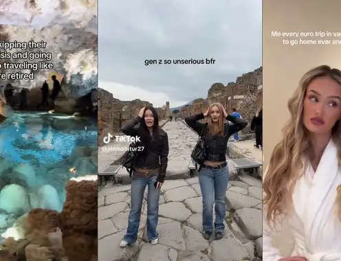 How is broke Gen Z always traveling?