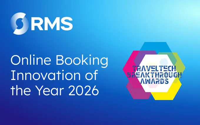 The RMS Booking Engine has been named Online Booking Innovation of the Year
