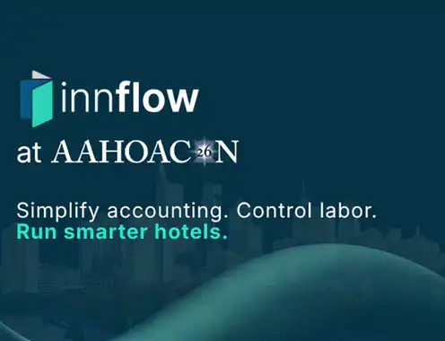 Inn-Flow to Showcase Purpose-Built AI-Powered Back-Office Solutions for Hoteliers at AAHOACON26