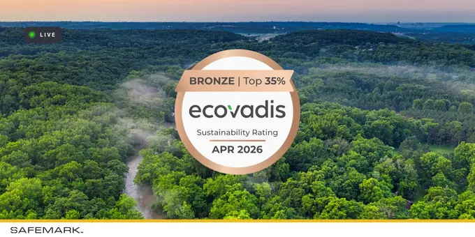 Safemark Climbs to 68th Percentile in EcoVadis Rating, Entering Top 35% Globally