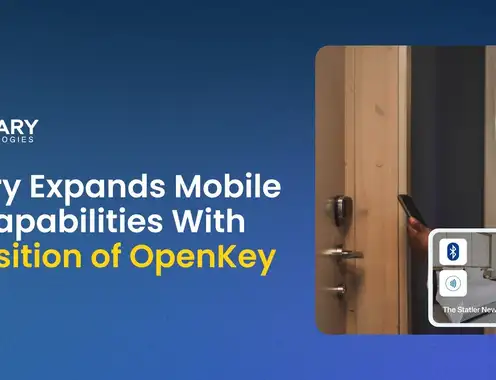 Canary Technologies Expands Mobile Key Capabilities With Acquisition of OpenKey