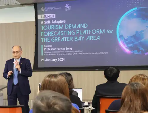 PolyU develops the first self-adaptive platform for tourism demand forecasts across the Greater Bay Area