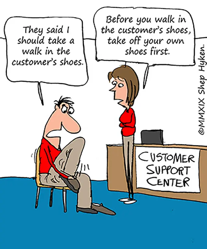 Walking In Your Customer
