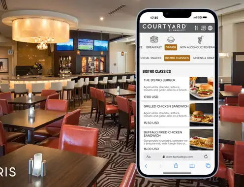 Courtyard Irvine Spectrum boosts F&B revenue by 54% with IRIS Mobile Dining