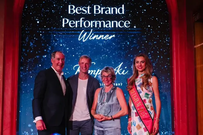 Kempinski Hotels win prestigious awards at Global Hotel Alliance Awards in Brussels