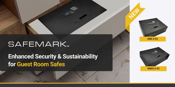 Safemark Introduces Enhanced Security and Sustainability for Guest Room Safes