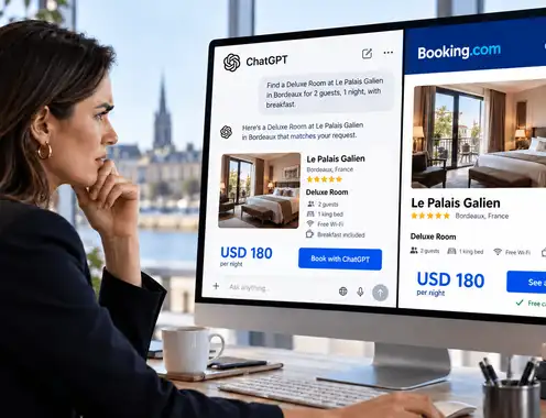 Hotels losing pricing control: You publish the rate. AI quotes Booking.com.