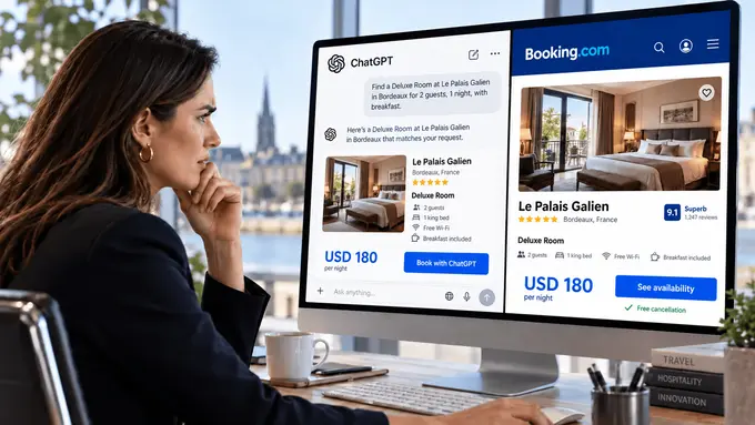 Hotels losing pricing control: You publish the rate. AI quotes Booking.com.