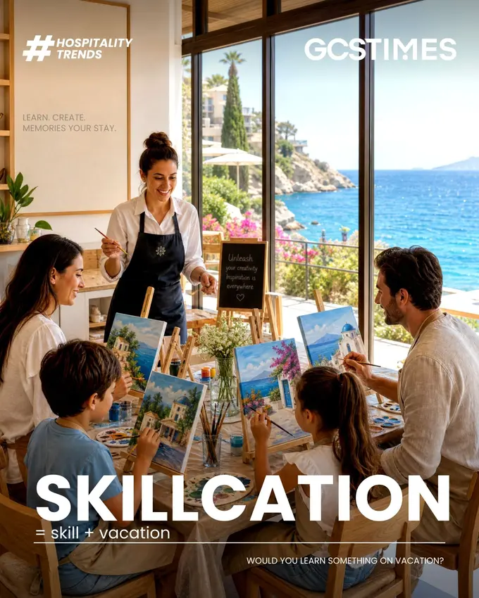 Would You Learn Something on Vacation? Meet the Skillcation