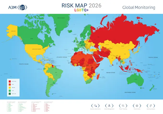 Two-year comparative survey by ITB Berlin highlights new developments in perceived safety for queer travellers worldwide