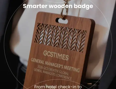 From Hotel Check-In to Conference Hall: A Smarter Wooden Badge Experience