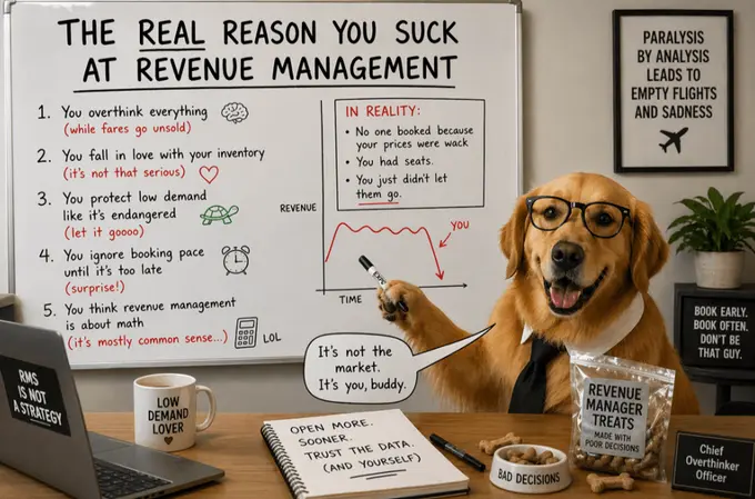 The real reason you suck at revenue management
