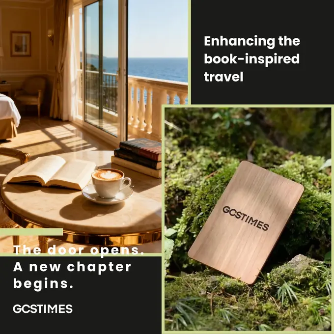 A Bookmark for the Stay: Wooden Key Cards in Book-Inspired Travel