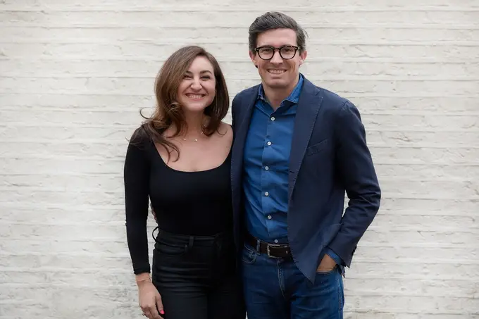 Benjamin Habbel, Co-Founder and CEO of Aethos, and Lindsey Elkin, VP of Membership