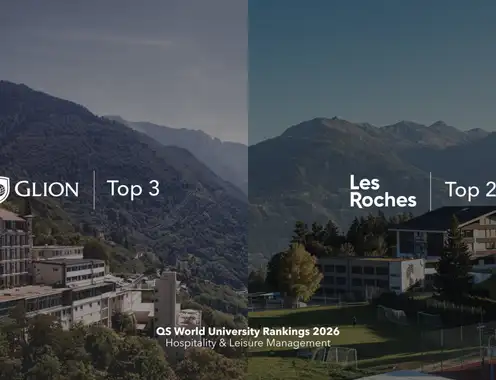 Glion and Les Roches lead global hospitality education in the 2026 QS Rankings, setting Sommet Education apart with two top-ranked brands