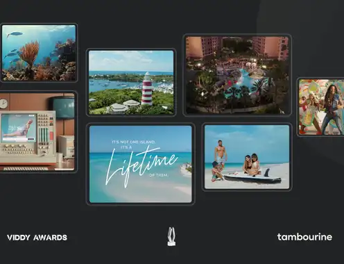 Tambourine Wins Seven Viddy Awards for Excellence in Video Production