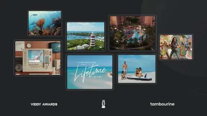 Tambourine Wins Seven Viddy Awards for Excellence in Video Production