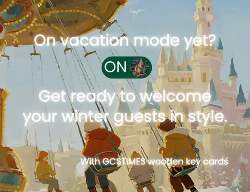 Crafted for Connection: Wooden Key Cards Add Charm and Character to Winter Escapes