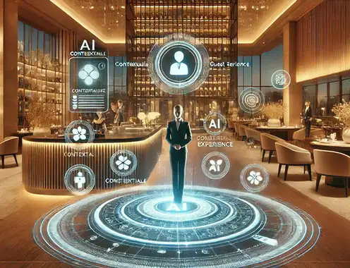 Contextualizing AI: How an AI-powered Staff Interface Improves Guest Experience