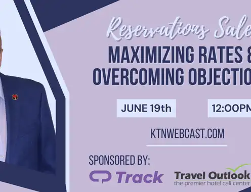 Doug Kennedy’s Next Staff Training Webcast: Reservations Sales: Maximizing Rates & Overcoming Objections