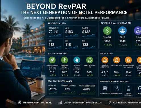Beyond RevPAR: Why the Hotel Performance Dashboard Is Expanding