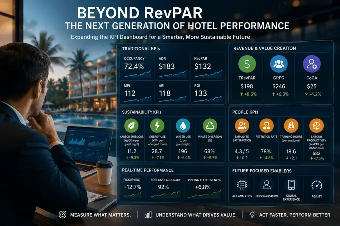 Beyond RevPAR: Why the Hotel Performance Dashboard Is Expanding