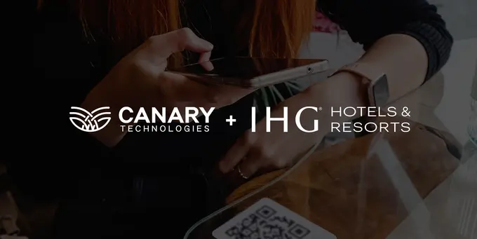 IHG Hotels & Resorts Selects Canary Technologies as an Approved Vendor for Digital Tipping