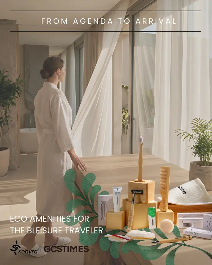 Designing the Pause: Eco Amenities for the Bleisure Traveler