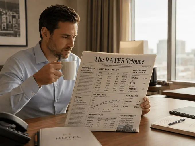 Revenue managers used to set the price. Now they read it.
