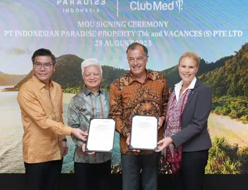 Club Med Signs Exclusive Partnership Agreement With Paradise Indonesia