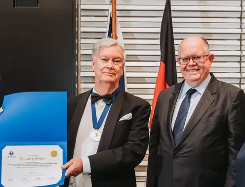 UN Tourism Presents Ulysses Award for Outstanding Contributions to Sector to Professor Larry Dwyer