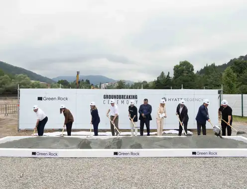 Hyatt Regency Dilijan Groundbreaking