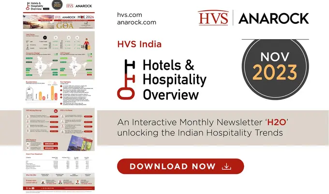 HVS ANAROCK Hotels & Hospitality Overview, November 2023
