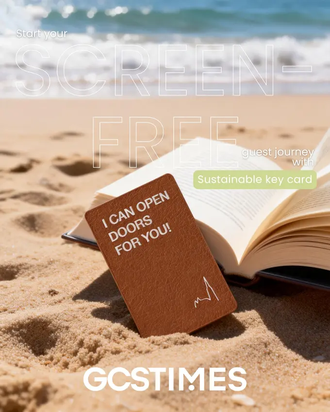 Start Your Screen-Free Guest Journeys with GCSTIMES Sustainable Key Cards